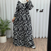 پیراهن ساحلی زنانه فلور گوزل فری سایز تا 50 یقه چپ و راستی بنددار تنخور شیک و راحت بدون چروک و آبرفت مناسب چهارفصل
