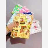 شلوار راحتی زنانه گیاهی وارداتی قواره بزرگ طرح دار جیب دار سایز 38 تا 50