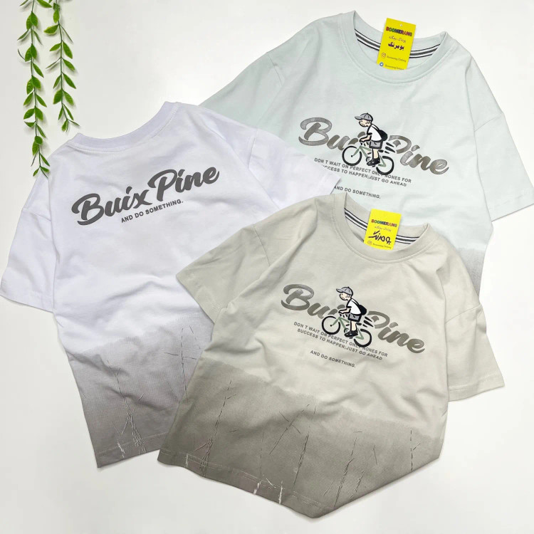 تیشرت باکسی اسپرت انیمه دخترانه و پسرانه کد MM381