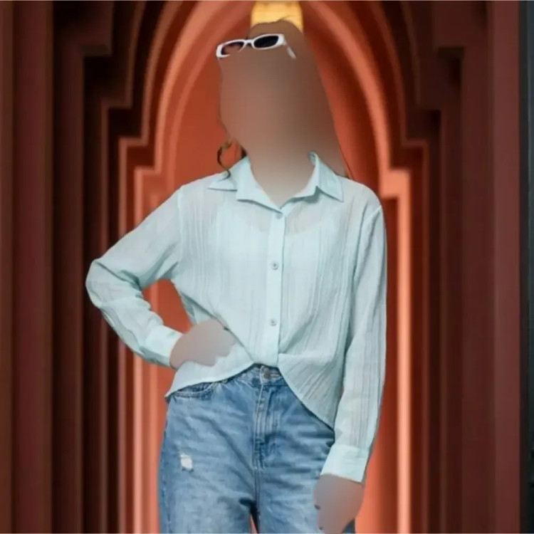 شومیز تابستانه دخترانه مدل گره ای چپ و راستی کد H21234