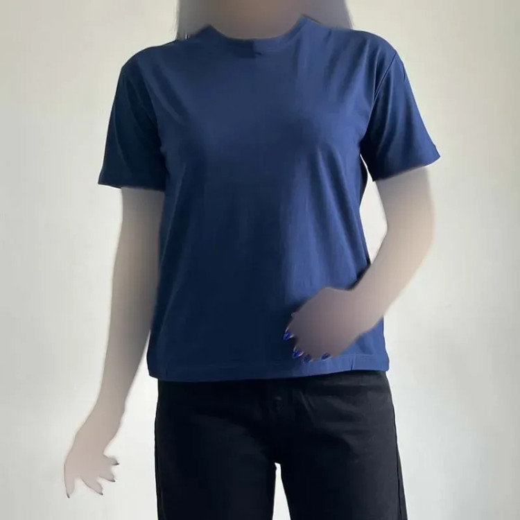 تیشرت بیسیک نخ پنبه زنانه مدل 1134 رنگبندی متنوع سایز 36 تا 48