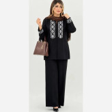 کت شلوار زنانه مجلسی جنس پرشین مکانیک فری سایز 36 تا 46