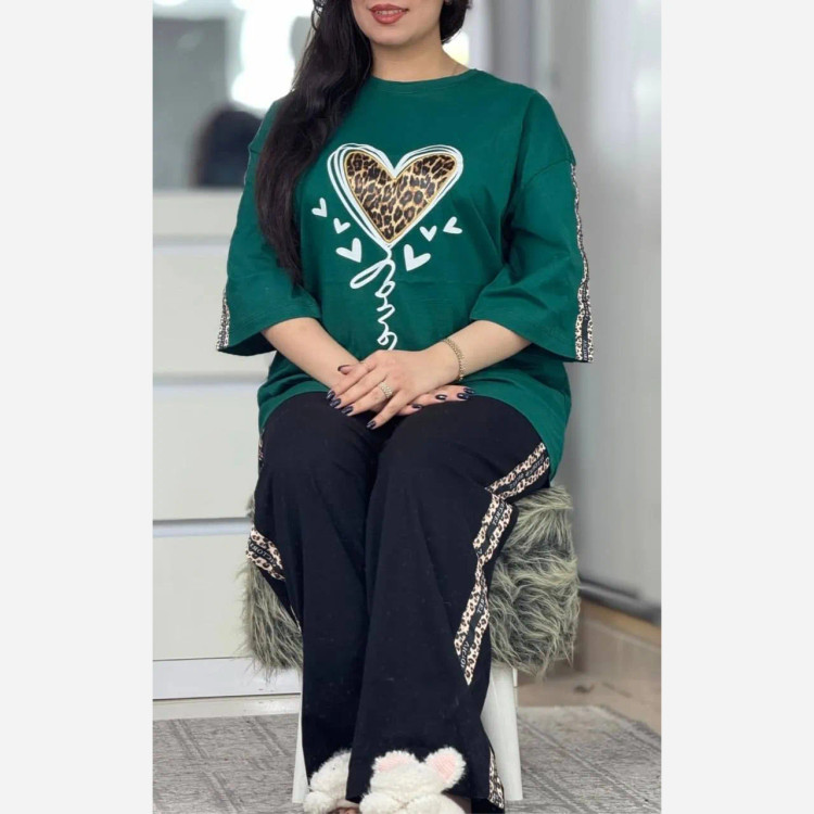 ست بلوبری زنانه جنس پنبه فری سایز 38 تا 46