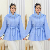 بلوز نخی وارداتی مدل شیپوری تابستانه فری سایز