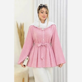 بلوز نخی وارداتی مدل شیپوری تابستانه فری سایز