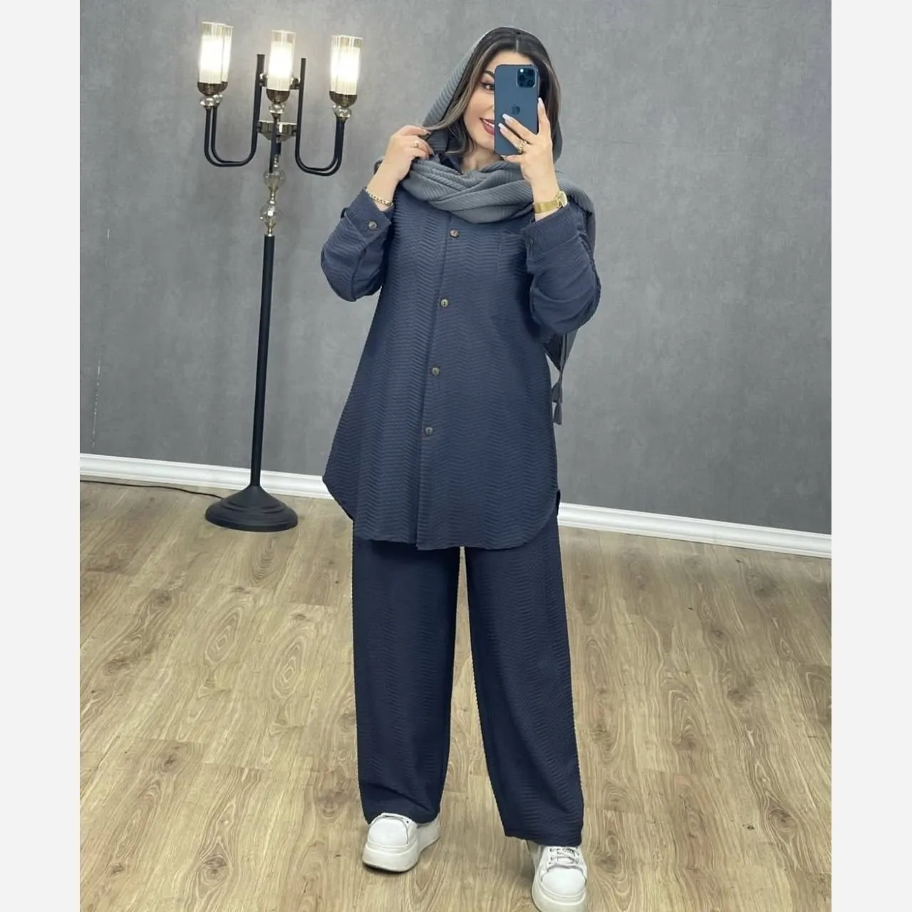 ست مانتو شلوار مراکشی بسکوییتی فری سایز 38 تا 50