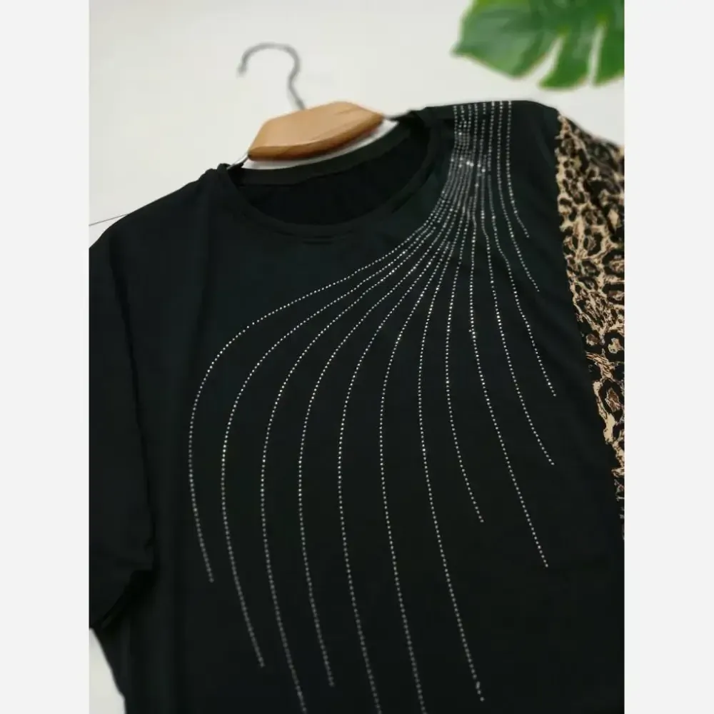 ست بلوز و شلوار زنانه قواره دار ویسکو الیزه فول کش سایز 38 تا 50