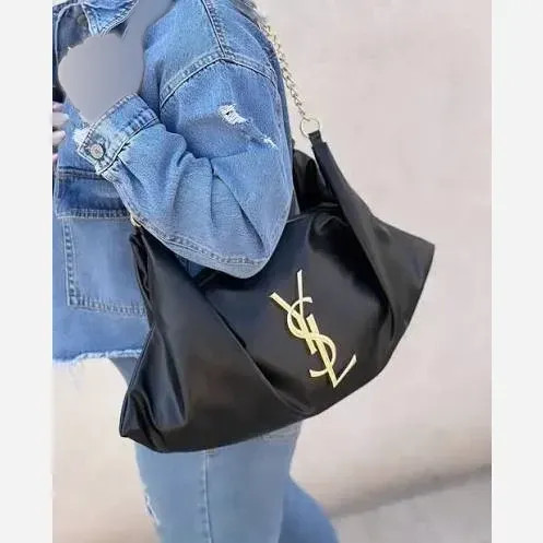 کیف یاشیل چرم زنانه مجلسی و اسپرت رنگ مشکی و شکلاتی