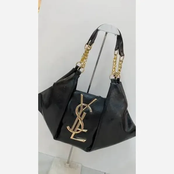 کیف یاشیل چرم زنانه مجلسی و اسپرت رنگ مشکی و شکلاتی