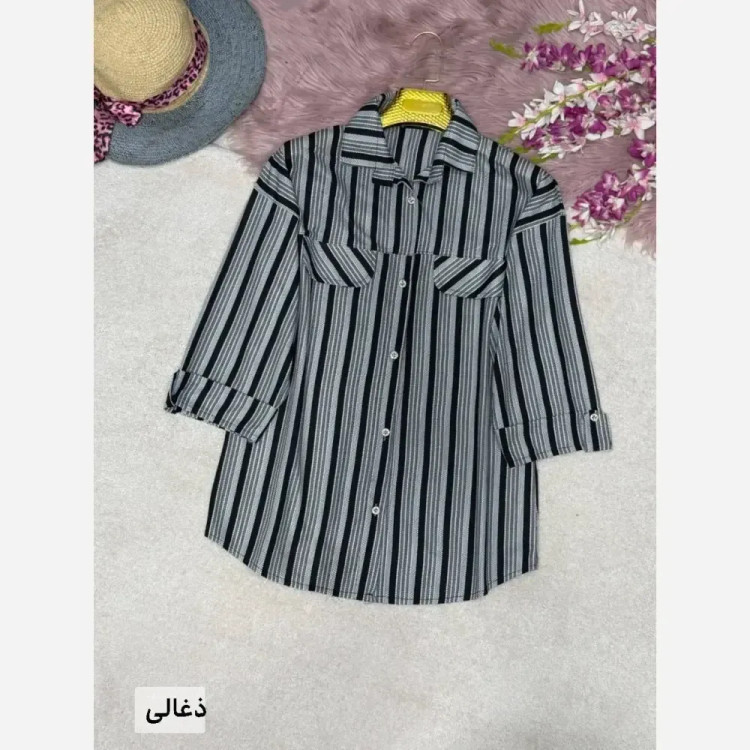 شومیز مراکشی زنانه مدل شکوه رنگ ذغالی طوسی خردلی فری سایز