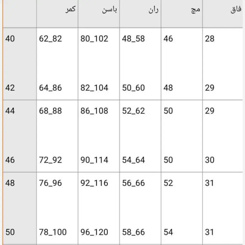 شلوار جین دمپا زنانه سفید سایز 38 جنس جین نیل اعلا