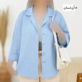 شومیز نگین دار سایز بزرگ جنس پری