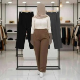 شلوار بگ مازراتی زنانه جنس مازراتی اعلا رنگ بندی متنوع سایز L تا XXL