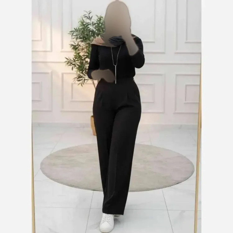 شلوار بگ مازراتی زنانه جنس مازراتی اعلا رنگ بندی متنوع سایز L تا XXL
