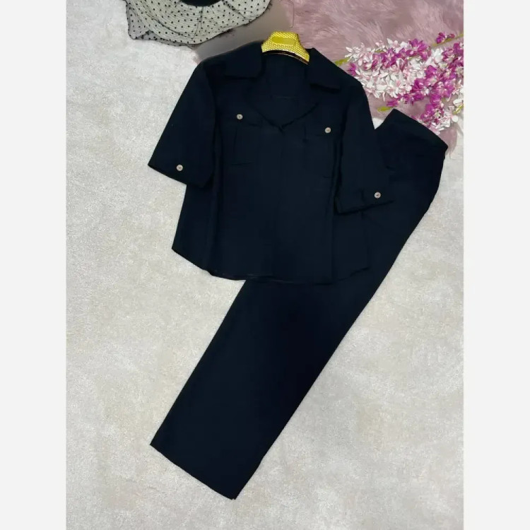 ست اسپرت زنانه لنینت مدل شاواز رنگ مشکی شکلاتی سبز سایز فری 38 تا 46