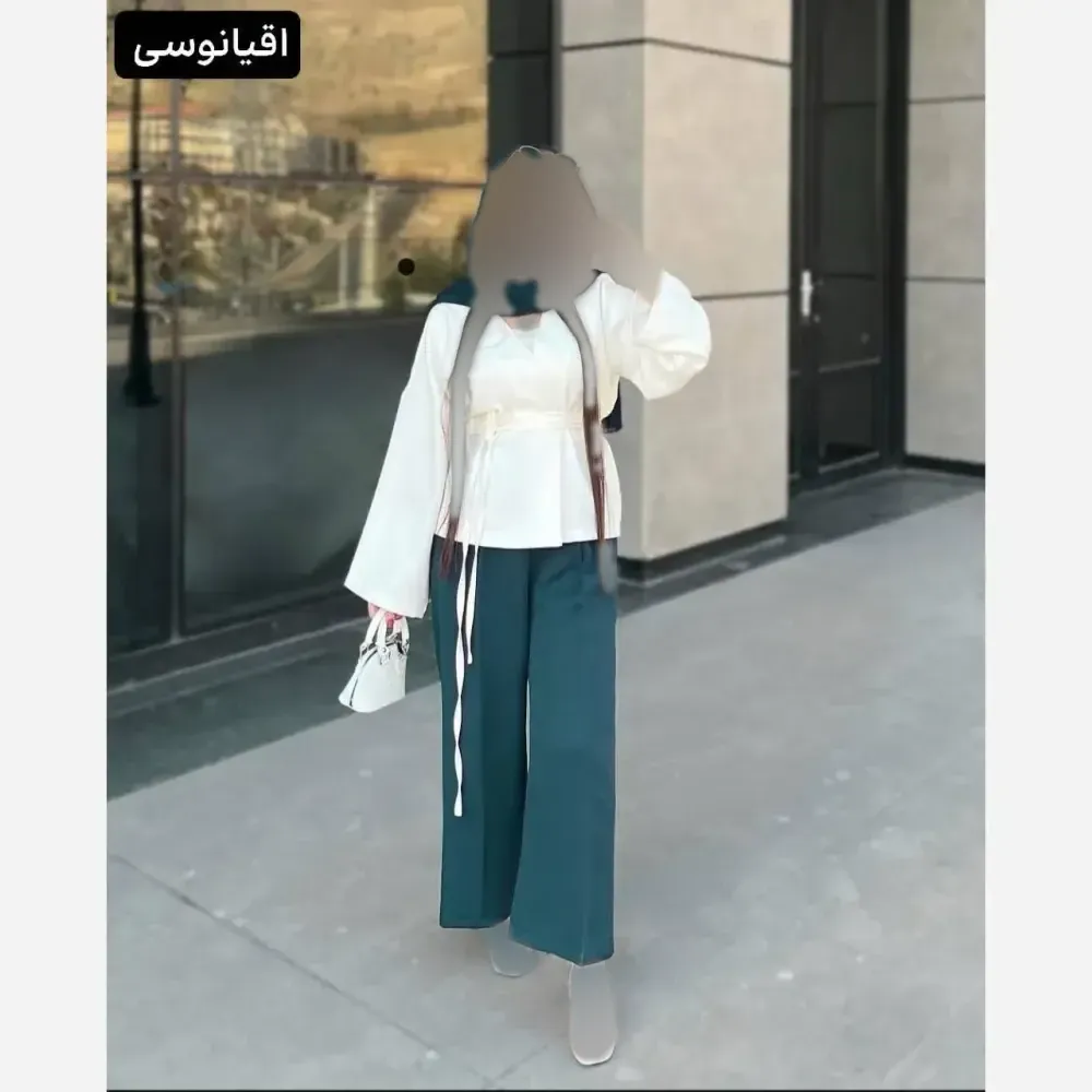 ست کت و شلوار زنانه سوپرمازراتی کجراه مدل سانیفو سایز 38 تا 46