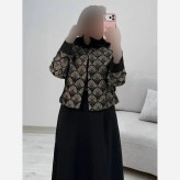 ست کت و سارافون زنانه مدل هما جنس پرشیا و تافته فری سایز
