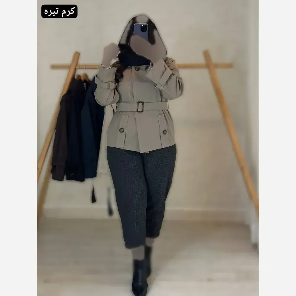ترنج کت کتان کشی 4فصل اعلا سایز 38 تا 46 فری