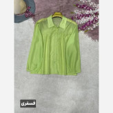 شومیز نگینی مهتا جنس شیشه ای نگین کوبی شده فری سایز