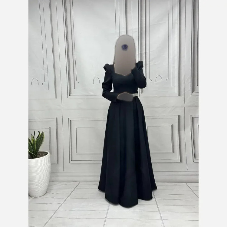 خرید اینترنتی عبای مدل سیمین جنس کرپ مازراتی قد 150 رنگ مشکی و سبز سایز 38 تا 50