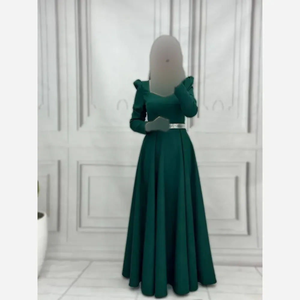 خرید اینترنتی عبای مدل سیمین جنس کرپ مازراتی قد 150 رنگ مشکی و سبز سایز 38 تا 50