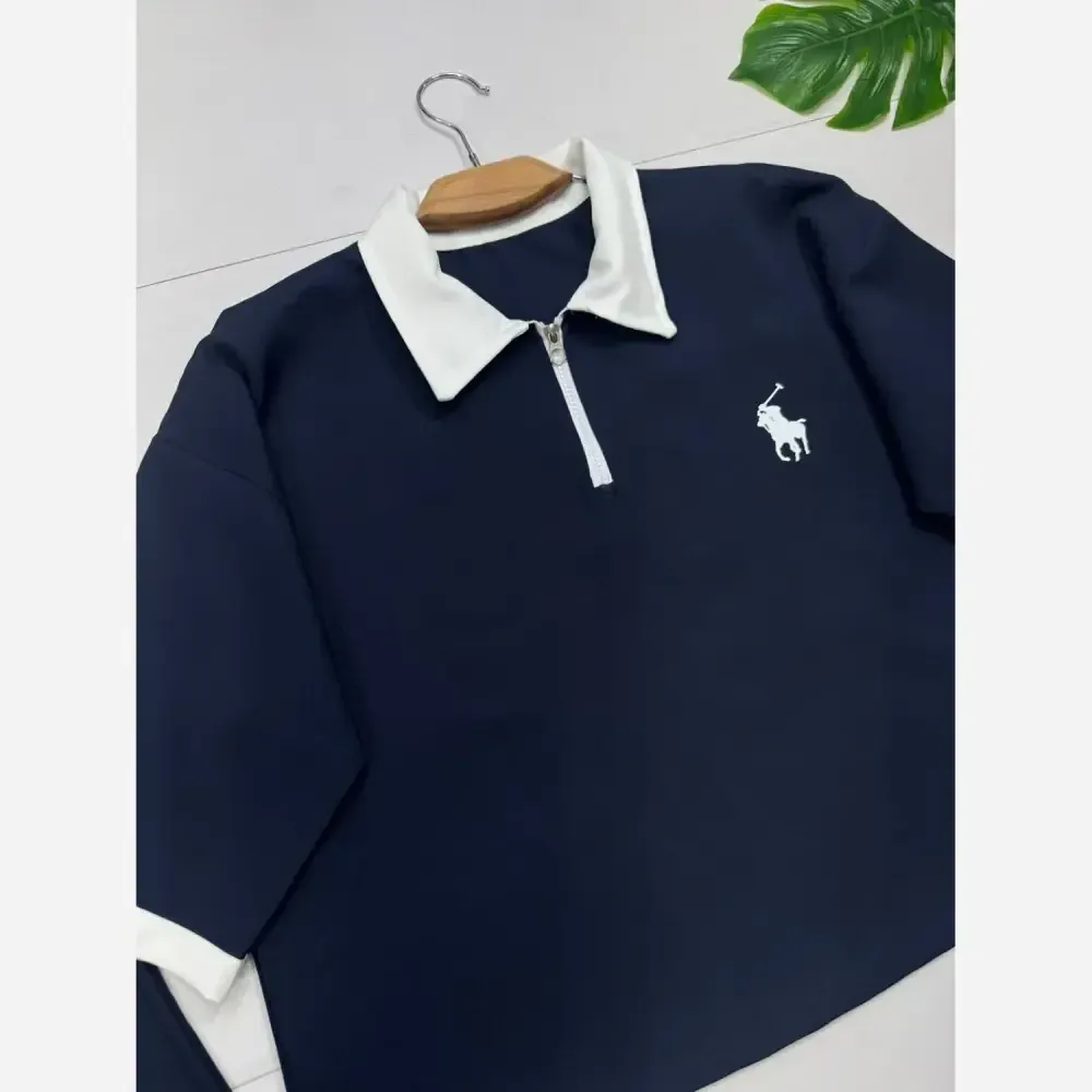 ست بلوز و شلوار زنانه مدل POLO جنس مازراتی درجه یک سایز فری 38 تا 48 رنگ بندی متنوع