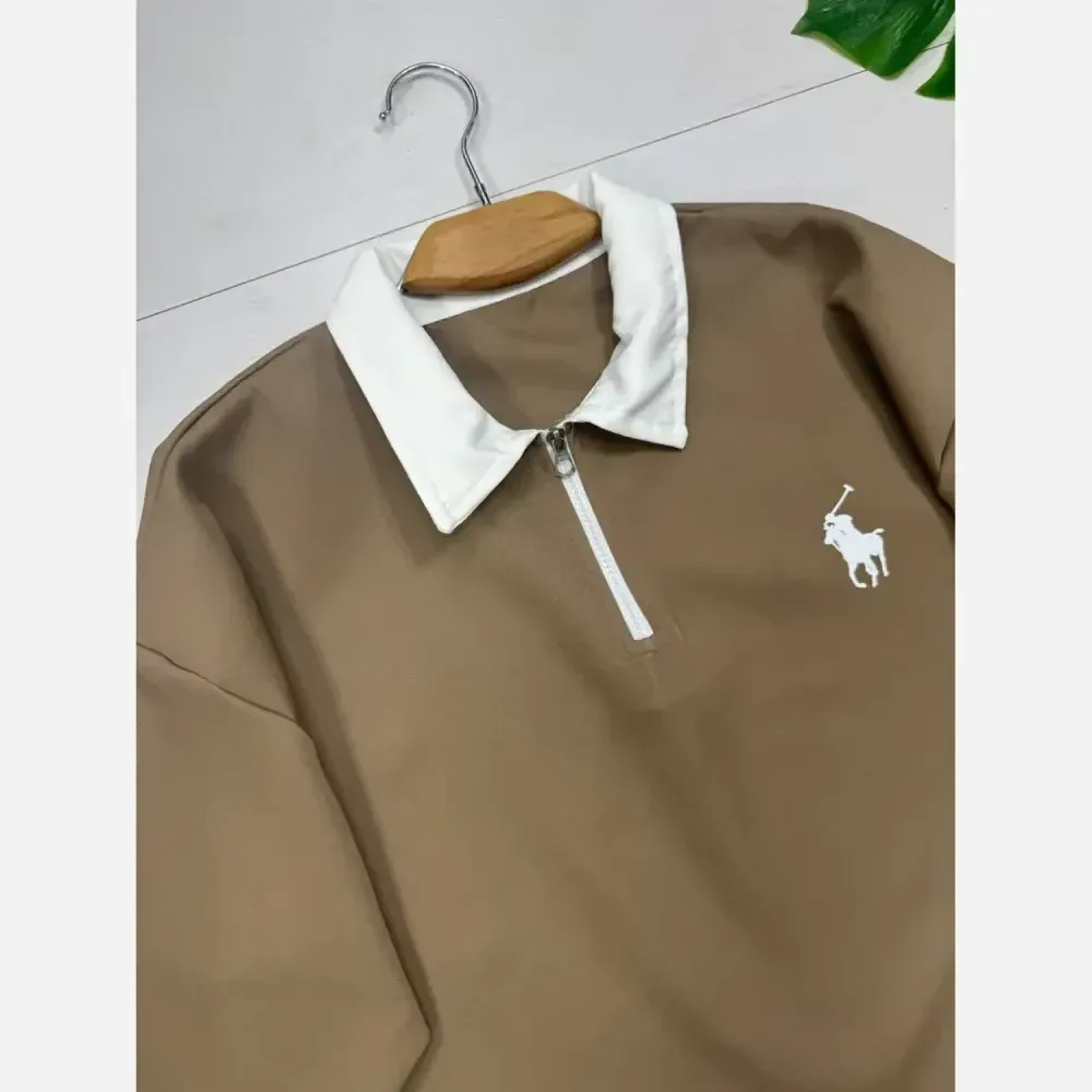 ست بلوز و شلوار زنانه مدل POLO جنس مازراتی درجه یک سایز فری 38 تا 48 رنگ بندی متنوع