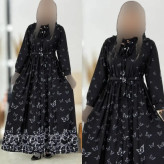 پیراهن زنانه شکیرا جنس بوگاتی سایز فری 36 تا 46