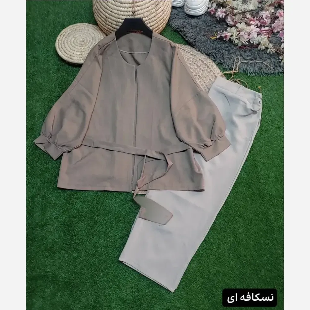 کت زنانه سوپرمازراتی دوخت مزونی مدل لاکرو فری سایز