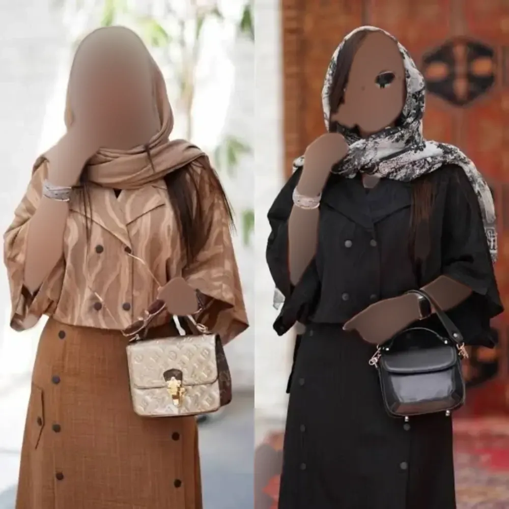 ست شومیز ژاکار کسمه و شلوار شانتون مدل مادام فری سایز