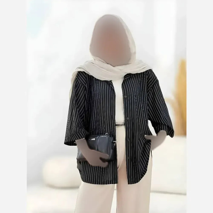 شومیز دیپلمات مراکشی ضحا سایز 38 تا 48