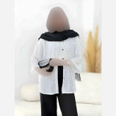 شومیز دیپلمات مراکشی ضحا سایز 38 تا 48