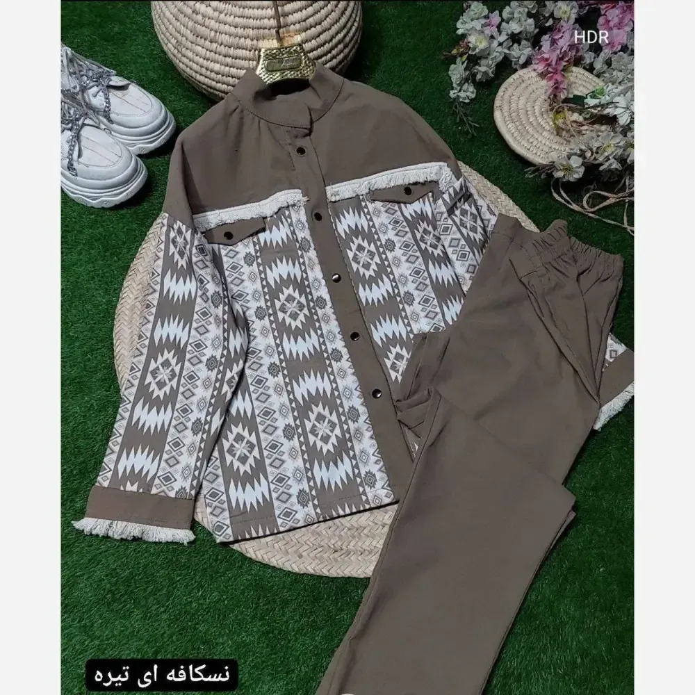 ست کیهان کتان کشی درجه یک رنگ پسته ای فری سایز 38 تا 46