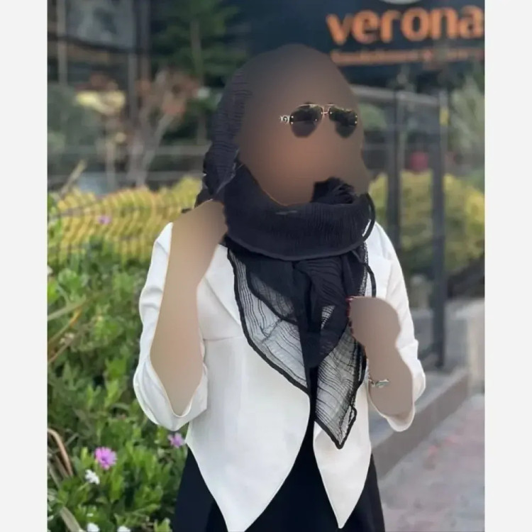 شال ساده دور گان تور دانتل ابعاد 70 در 180 سانتی متر