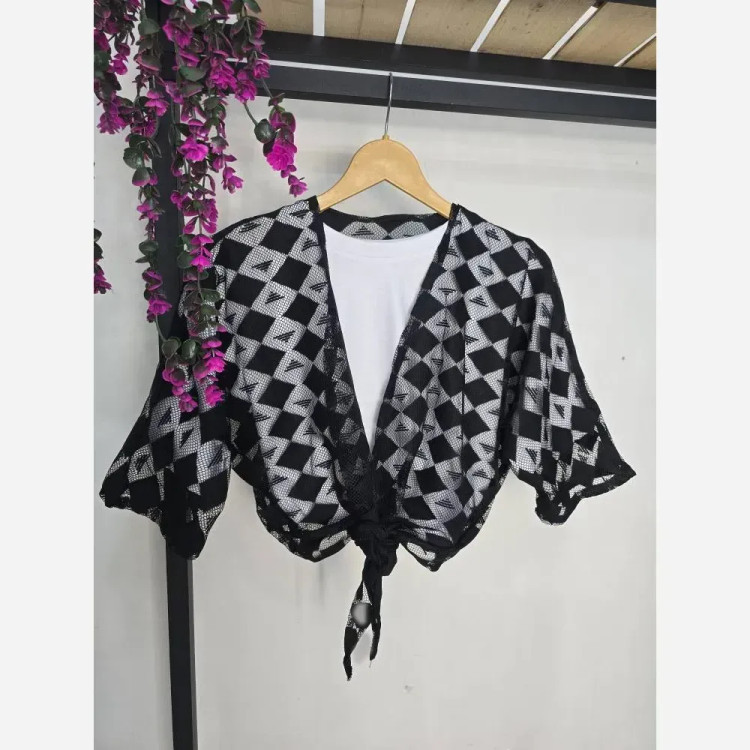 ست گره ای إلسا رویه تور دانتل و تیشرت ویسکوز سایز فری 36 تا 46