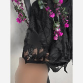 ست گره ای إلسا رویه تور دانتل و تیشرت ویسکوز سایز فری 36 تا 46