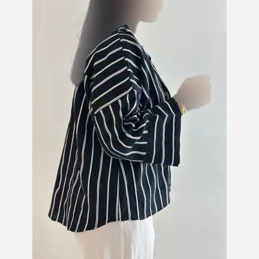 شومیز باکسی زنانه جنس پری سیلک رنگ مشکی و کرم و نسکافه و سبز سایز فری سایز