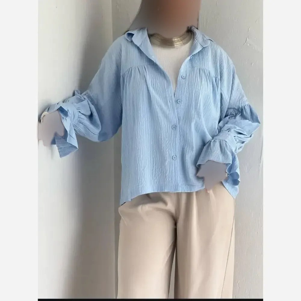 شومیز باکسی چینه پنبه سوپر ابرو بادی فری سایز