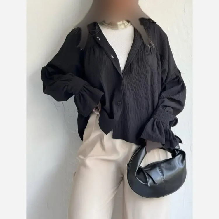 شومیز باکسی چینه پنبه سوپر ابرو بادی فری سایز