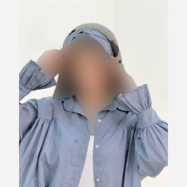 شومیز باکسی چینه پنبه سوپر ابرو بادی فری سایز