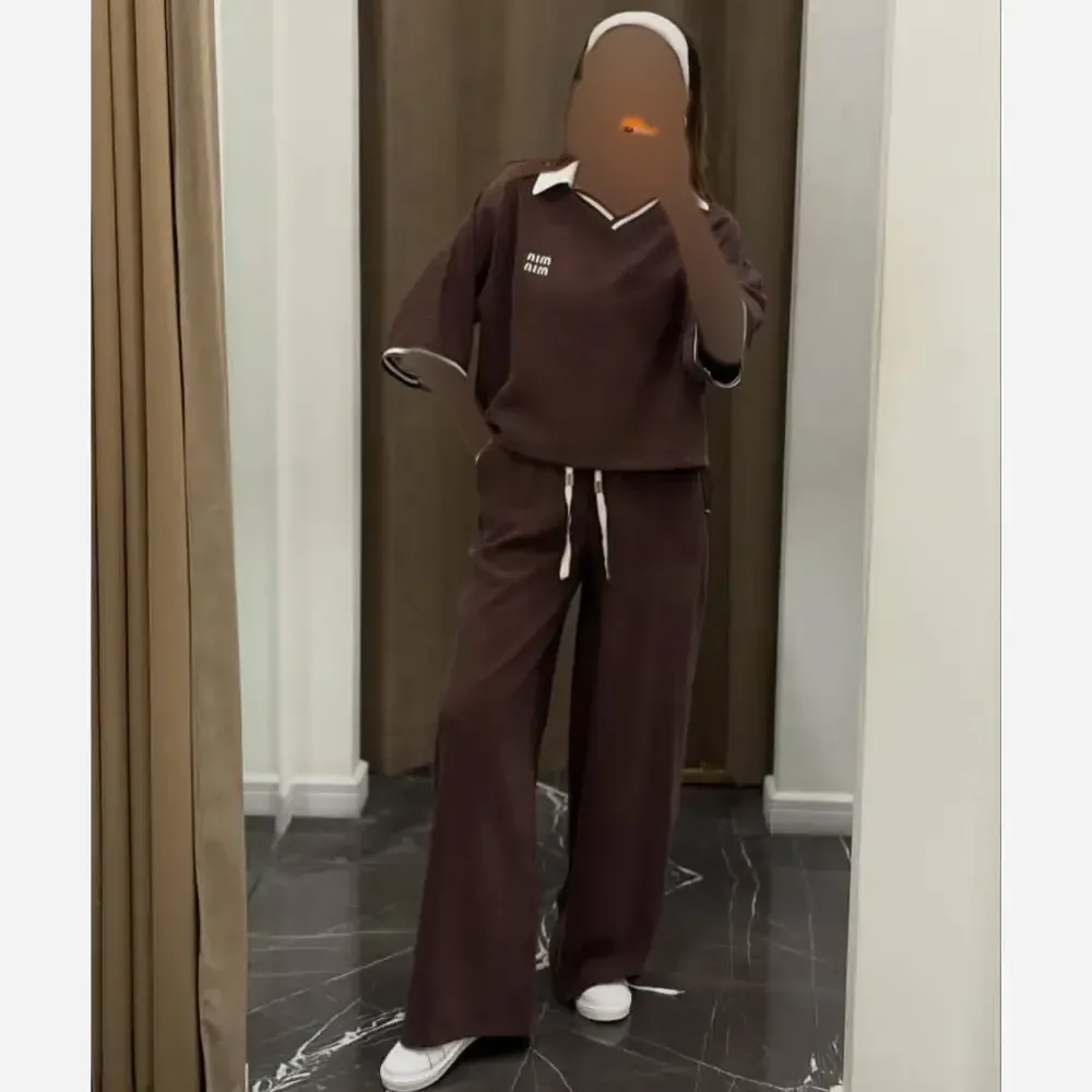 ست بلوز و شلوار زنانه مازراتی درجه یک فری سایز