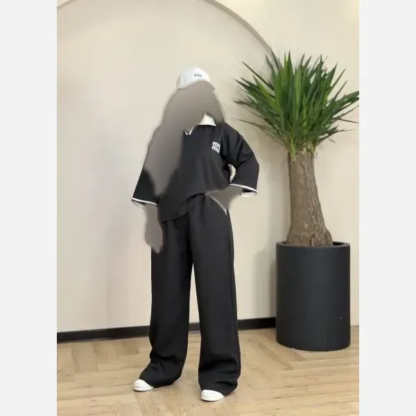 ست بلوز و شلوار زنانه مازراتی درجه یک فری سایز