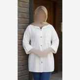 شومیز مانتویی مراکشی دیپلمات درجه یک فری سایز 38 تا 50