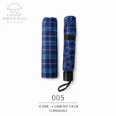 چتر تاشو چهارخانه 10 فنره دو نفره با قطر 105 سانتیمتر