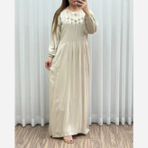 ساحلی نخی گلدوزی شده آی تکین فری سایز U7526