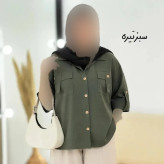 شومیز تابستونی لینن جیب بندی