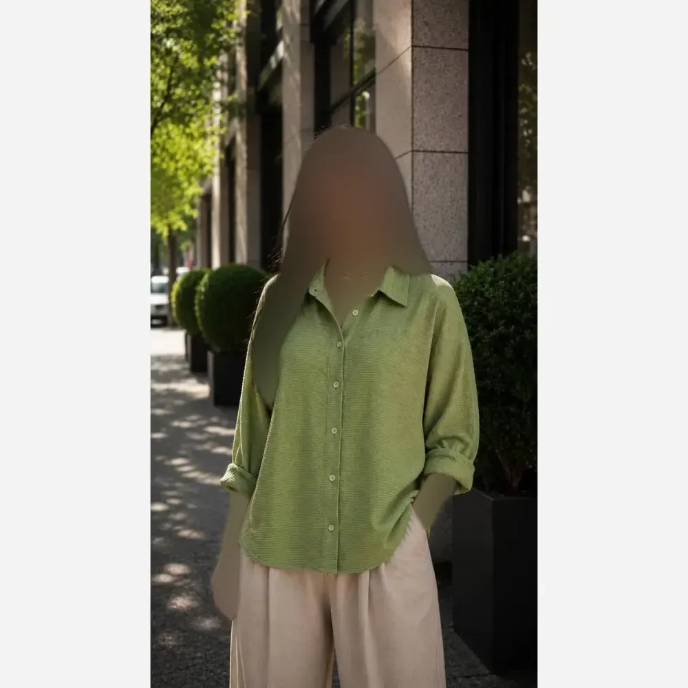 شومیز آنیسا جنس پفکی وارداتی فری سایز 38 تا 48 خنک و تابستانی