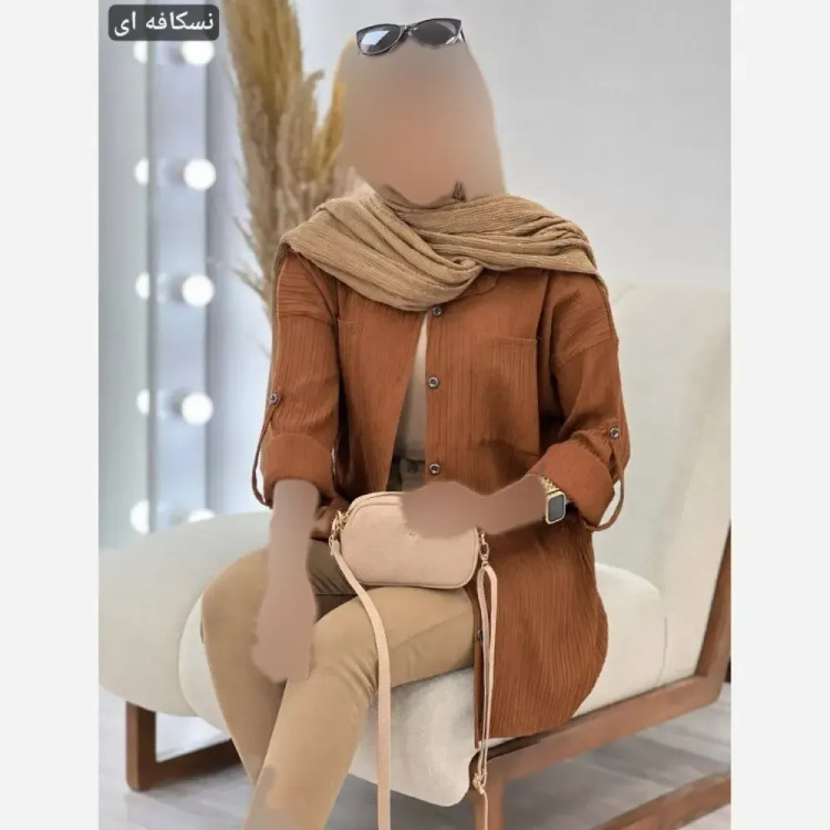 شومیز زنانه مدل سونیا جنس سوپر آیوا درجه یک فری سایز