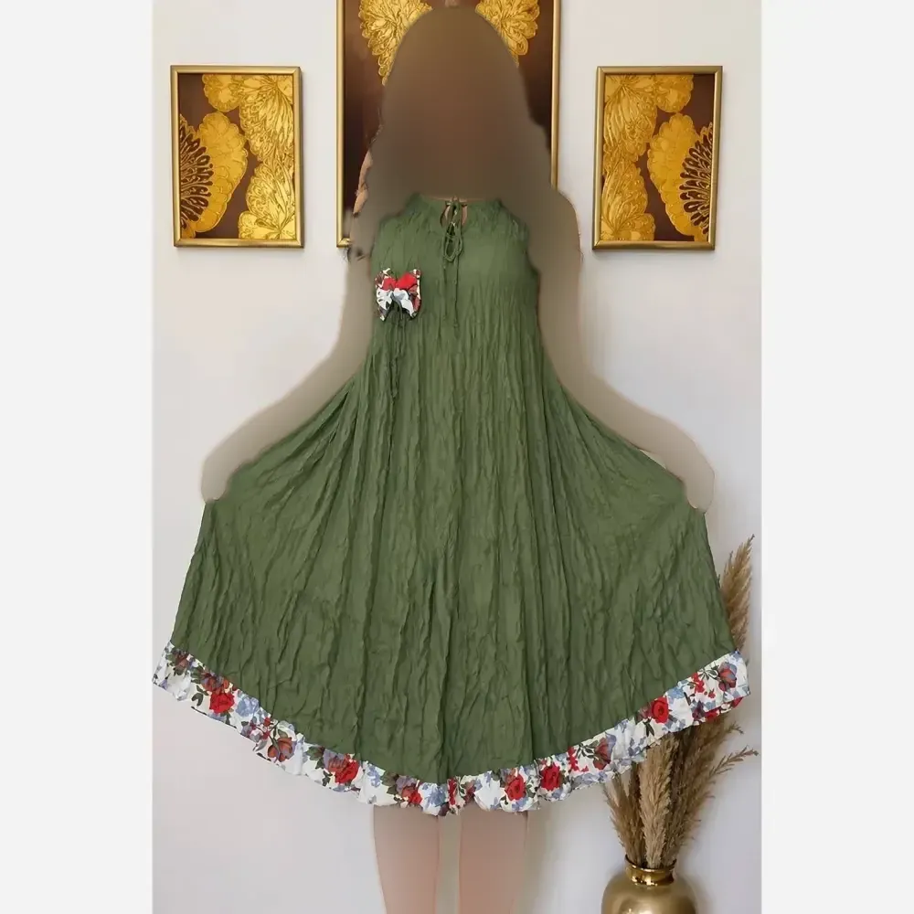 ساحلی چروک تایلندی نخی فری سایز خنک و سبک