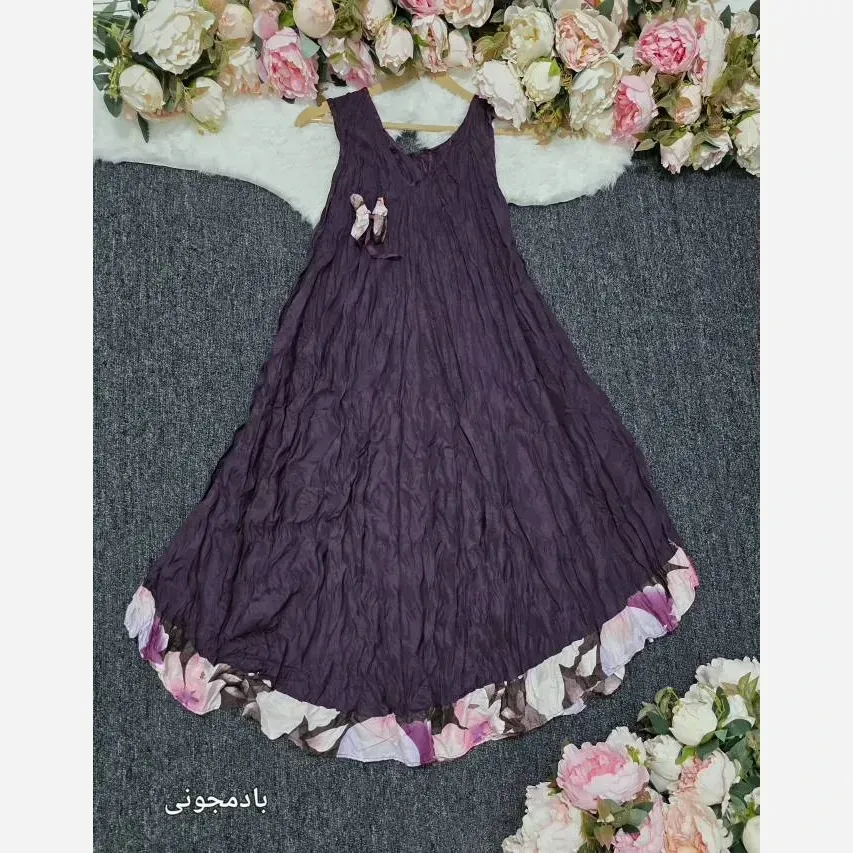 ساحلی چروک تایلندی نخی فری سایز خنک و سبک